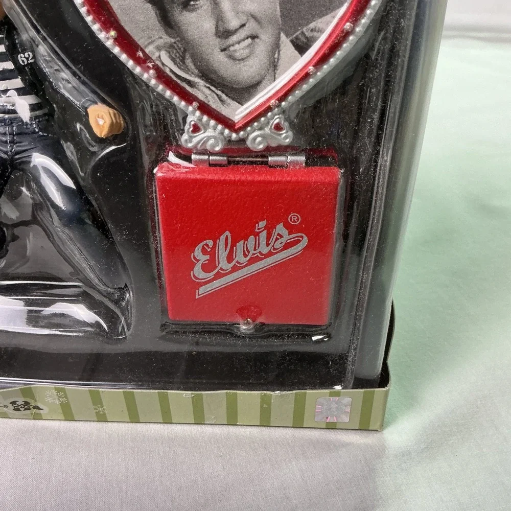 2008 Elvis Presley Jailhouse Rock Christmas Ornament Set American Greetings NIB